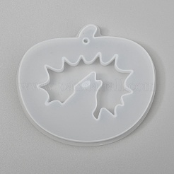 Halloween DIY Pumpkin Pendant Silicone Molds&nbsp;DIY-P006-52