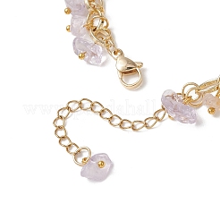 Natural Ametrine Chip Beads Bracelets&nbsp;BJEW-JB13155-03