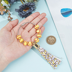 Imitation Leather Tassel Pendant Decorations&nbsp;AJEW-WH20011-20A