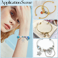 6Pcs Brass Cuff Bangle Making&nbsp;KK-BBC0022-74