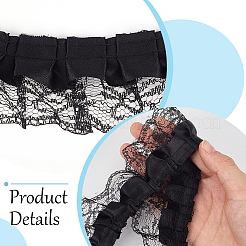 10M Polyester Fringe Lace Trim&nbsp;OCOR-GF0006-12D