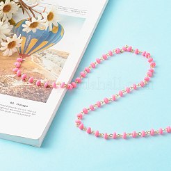 Handmade Polymer Clay Beaded Chain&nbsp;AJEW-JB00999-06
