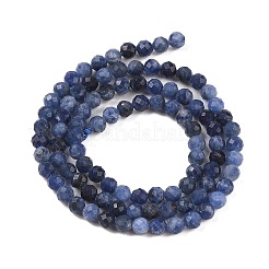 Natural Sodalite Beads Strands&nbsp;G-B088-C25-04