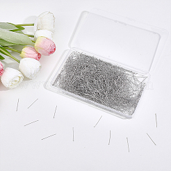 2000Pcs 304 Stainless Steel Flat Head Pins&nbsp;STAS-ME0003-61