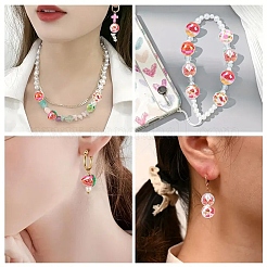 15Pcs 7 Styles Transparent Acrylic Beads&nbsp;TACR-YW0003-31