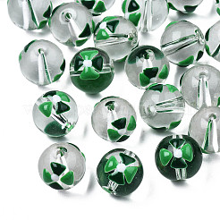 Transparent Glass Beads&nbsp;GLAA-TAC0010-15