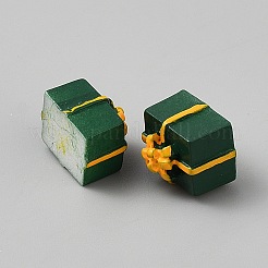 Christmas Opaque Resin Cabochons&nbsp;CRES-WH20004-07C
