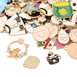 Alloy Enamel Pendants&nbsp;ENAM-XCP0001-50