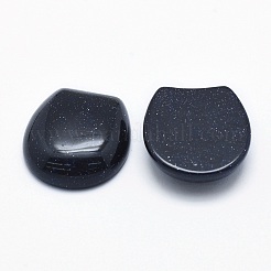 Synthetic Blue Goldstone Cabochons&nbsp;G-G760-C03