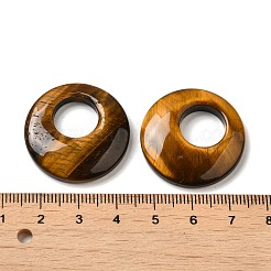 Natural Tiger Eye Pendants&nbsp;G-T122-76B