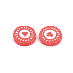 Handmade Polymer Clay Cabochons&nbsp;CLAY-N006-129