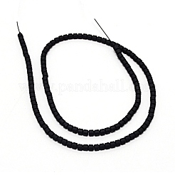 Non-magnetic Synthetic Hematite Beads Strands&nbsp;G-WH0018-01K