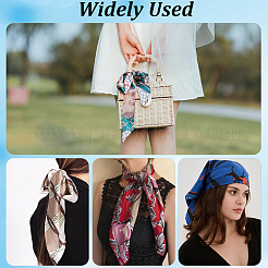 Satin Headscarf&nbsp;AJEW-GF0014-12A