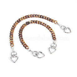 2Pcs Acrylic Link Bag Extender Chains&nbsp;HJEW-TAC0141