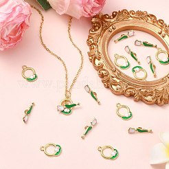 10Pcs Zinc Alloy Enamel Toggle Clasps&nbsp;FIND-CJ0004-98
