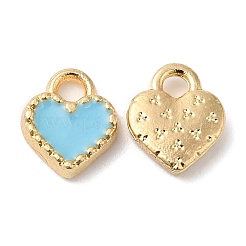 Eco-friendly Alloy Enamel Charms&nbsp;PALLOY-M212-03G