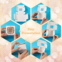 White Cardstock Flower Printed Paper Packaging Mailer Boxes&nbsp;CON-TAC0022-01