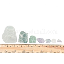 Raw Rough Natural Fluorite Nuggets Beads&nbsp;G-XCP0001-29