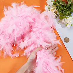 1Pc Turkey Feather Strip&nbsp;SRIB-GF0001-63A
