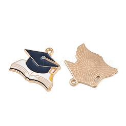 Graduation Season Alloy Enamel Pendants&nbsp;ENAM-V002-01C-KCG