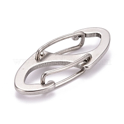 Non-Tarnish 202 Stainless Steel S Shaped Carabiner&nbsp;STAS-F268-02P
