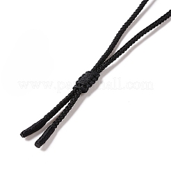 Gemstone Bullet Pendant Necklace with Nylon Cord for Women&nbsp;G-A210-06