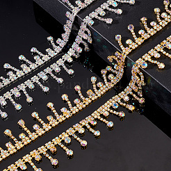 2 Yards 2 Colors Tassel Rhinestone Cup Chains&nbsp;CH-WR0001-01