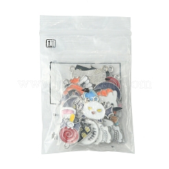 26Pcs 13 Styles Halloween Theme Alloy Enamel Pendants&nbsp;ENAM-FS0002-08
