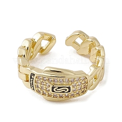 Brass Adjustable Rings&nbsp;RJEW-K257-89G