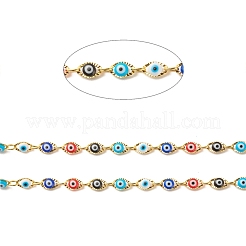 Brass Oval Link Chains&nbsp;CHC-E024-05G-01