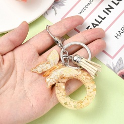 Resin & Acrylic Keychain&nbsp;KEYC-YW00121-01