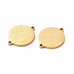 Ion Plating(IP) 304 Stainless Steel Connector Charms&nbsp;STAS-C074-11G-03