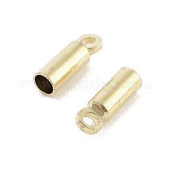 Rack Plating Brass Cord Ends&nbsp;KK-P274-01A-LG
