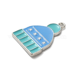 Winter Theme Alloy Enamel Pendants&nbsp;ENAM-M002-05J-P