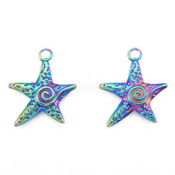 Ion Plating(IP) 201 Stainless Steel Pendants&nbsp;STAS-N098-230M