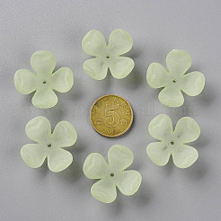 Frosted Acrylic Bead Caps&nbsp;MACR-S371-06A-728
