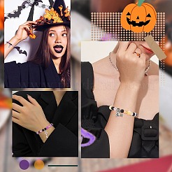 Halloween Bracelet Making Kit&nbsp;DIY-SC0021-87