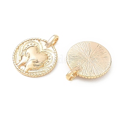 Brass Pendants&nbsp;KK-CBA3EDE-08G
