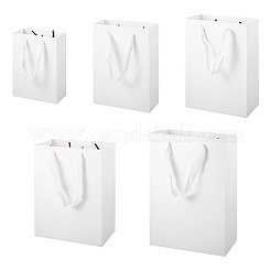 10Pcs 5 Sizes Kraft Paper Gift Shopping Bags Set&nbsp;ABAG-TA0002-23A
