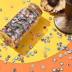 200G Halloween Theme Handmade Polymer Clay Cabochons&nbsp;CLAY-CJ0001-98
