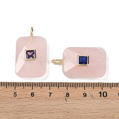 Natural Rose Quartz Pendants&nbsp;G-I391-03G-11