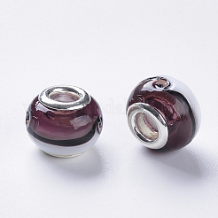 Handmade Lampwork European Beads&nbsp;LAMP-S193-014