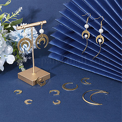 32Pcs 8 Style Brass Pendant&nbsp;KK-SC0003-18