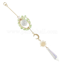 Sun Moon Ring Brass Suncatcher&nbsp;HJEW-JM05002