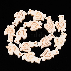 Synthetic Turquoise Beads Strands&nbsp;UNKW-T001-08