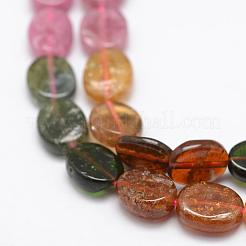 Natural Multicolor Tourmaline Beads Strands&nbsp;G-F521-56A
