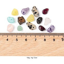150G 10 Style Natural Gemstone Beads&nbsp;G-FS0002-17