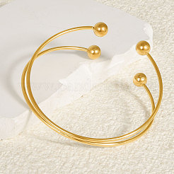 Stylish 304 Stainless Steel Bangles&nbsp;CR7463-2