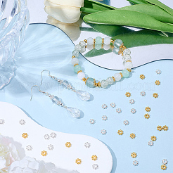 600Pcs 2 Colors Tibetan Style Alloy Beads Daisy Spacer Beads&nbsp;FIND-SP0005-42