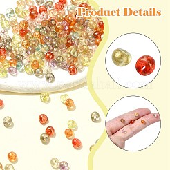 50G 10 Colors Transparent Acrylic Beads&nbsp;FIND-CJ0002-86